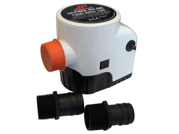 Johnson Pump Ultima Bilge 1250 GPH 1-1/8" & 1-1/4" Hose - Image 2