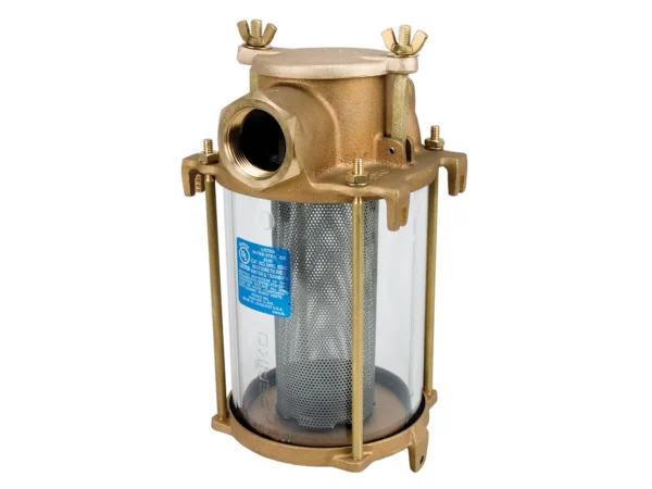 Perko 1" IPS Intake Strainer Bronze Made in the USA - Image 2