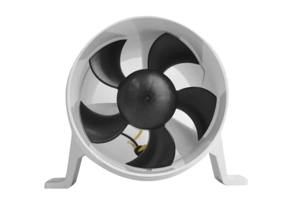 Attwood Turbo 4000 Series II Water-Resistant, In-Line Blower - 12V - White - Image 4