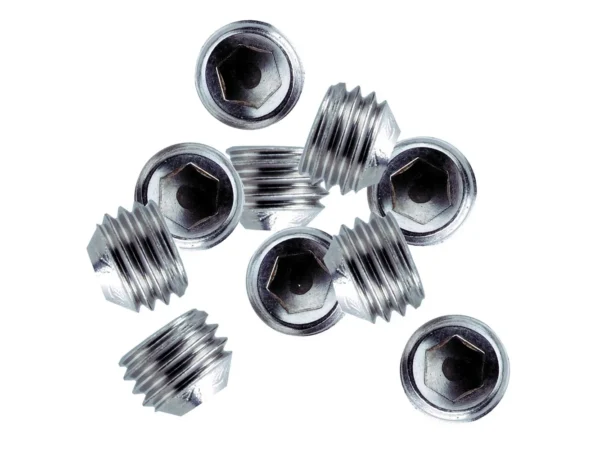 Whitecap ¼"-28 Thread SS Set Screws - 10 Pack - Image 2