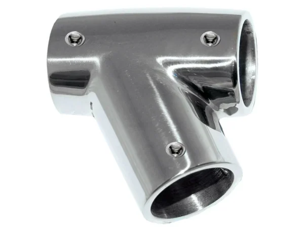Whitecap 1" O.D. 60° SS Tee - Right - Image 2