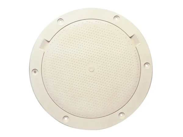 Beckson 8" Non-Skid Pry-Out Deck Plate - Beige - Image 2