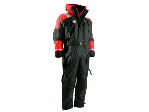 First Watch AS-1100 Flotation Suit - Red/Black - Small - Image 3