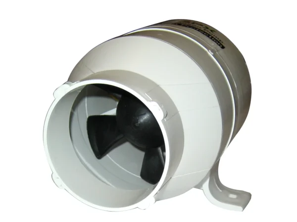 Johnson Pump 3" In-Line Blower - 158CFM - 12V - Image 2