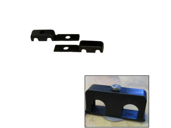 Weld Mount Double Poly Clamp f/1/4" x 20 Studs - 1/4" OD - Requires 0.75" Stud - Qty. 25 - Image 2