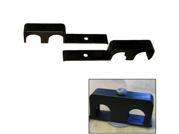 Weld Mount Double Poly Clamp f/1/4" x 20 Studs - 1" OD - Requires 1.75" Stud - Qty. 25 - Image 2