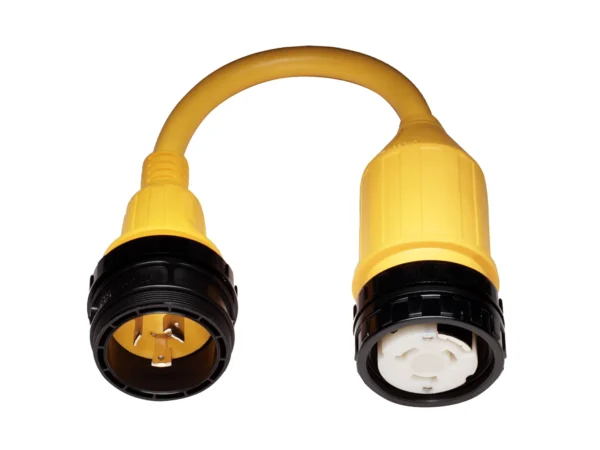 Marinco 117A Pigtail Adapter - 50A Female to 30A Male - Image 2