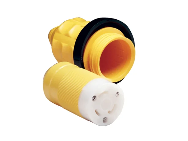 Marinco 305CRCN.VPK 30A Female Connector w/Cover & Rings - Image 2