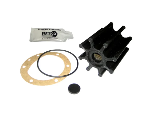 Jabsco Impeller Kit - 8 Blade - Neoprene - 2-9/16" Diameter x 3" W, 5/8" Shaft Diameter - Image 2