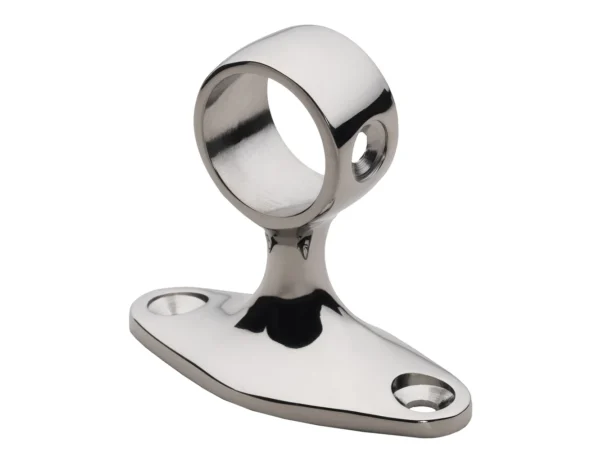 Whitecap 90° Handrail Stanchion - Center - 316 Stainless Steel - 7/8" Tube O.D. - Image 2