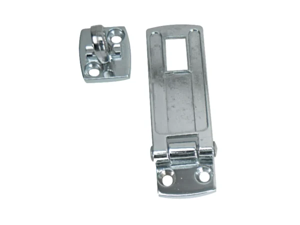 Whitecap Swivel Safety Hasp - CP/Zamac - 1-1/8" x 3" - Image 2