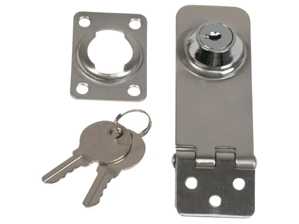 Whitecap Locking Hasp - 304 Stainless Steel - 1" x 3" - Image 2