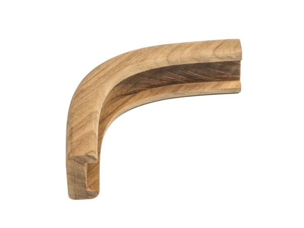Whitecap Teak Track Outside Corner Molding - 3/4" - Image 3