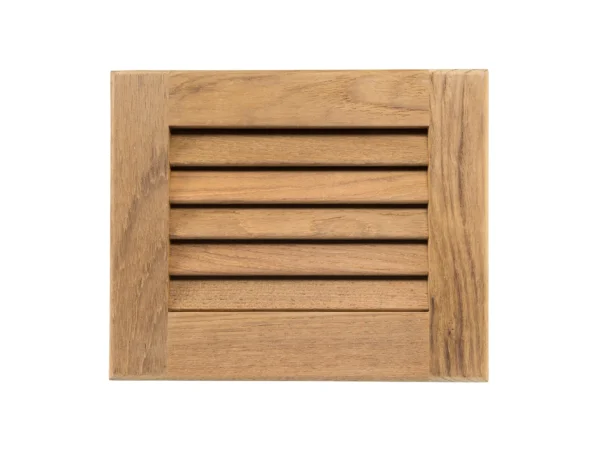 Whitecap Teak Louvered Insert - 7-1/2" x 9-1/8" x 3/4" - Image 4