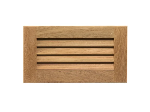 Whitecap Teak Louvered Insert - 6-3/8" x 11-3/16" x 3/4" - Image 3