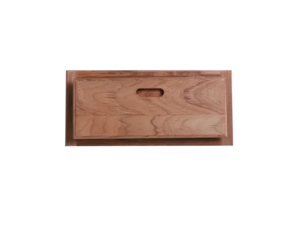 Whitecap Teak Drawer/Door Front & Frame - 18"W x 8"H - Image 2