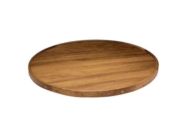 Whitecap Teak Round Table Top - 24" x 1-1/8" - Image 2