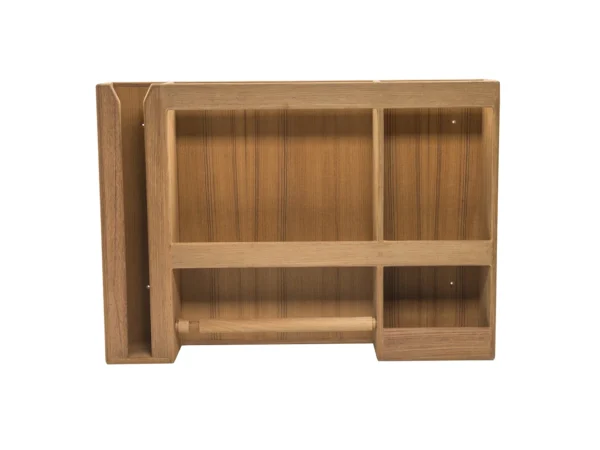 Whitecap Teak Dish/Cup/Paper Towel Rack - Image 4