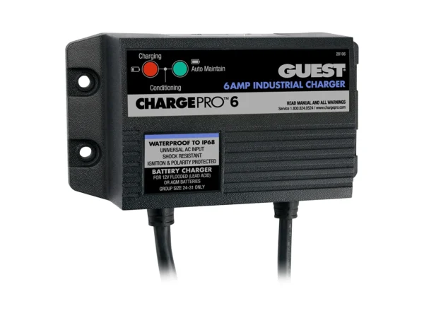 Guest 6A/12V 1 Bank 120V Input On-Board Battery Charger - Image 2