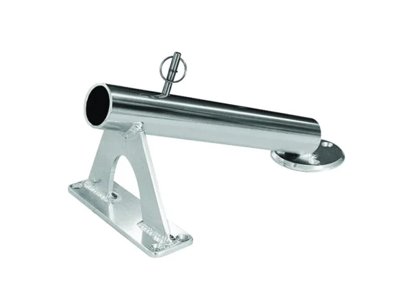 Rupp Fixed Mount Center Rigger Holder - Silver - Image 2