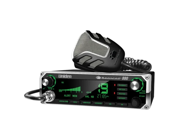 Uniden Bearcat 880 CB Radio w/7 Color Display Backlighting