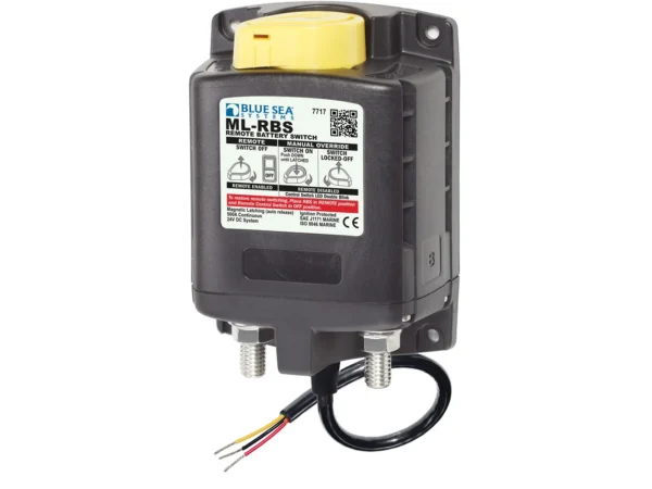 Blue Sea 7717 ML-RBS Remote Battery Switch w/Manual Control Auto-Release - 24V - Image 3