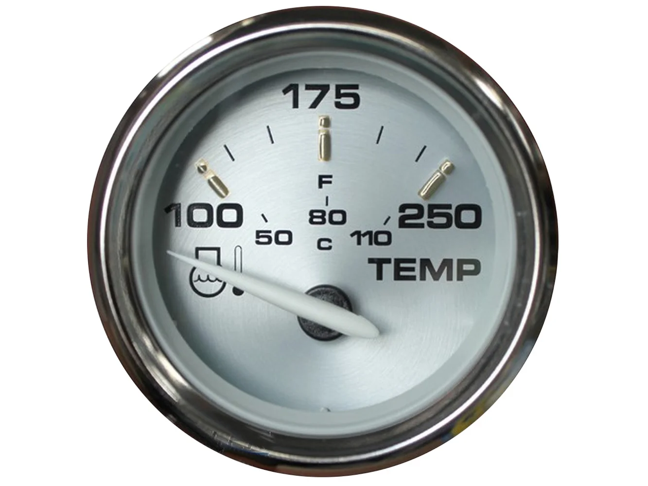 Faria Kronos 2" Water Temperature Gauge - Image 2