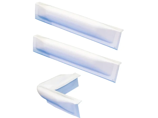 Dock Edge 3 Piece Dock Bumper Kit - 1 Corner Piece, 2 18" Straight Pieces - Image 2
