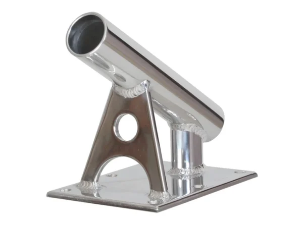 Lee's MX Pro Series Fixed Angle Center Rigger Holder - 30° - 1.5" ID - Bright Silver - Image 2