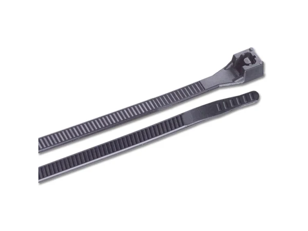 Ancor 11" UV Black Standard Cable Zip Ties - 100 Pack - Image 2