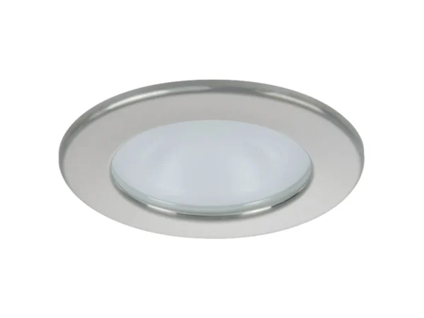 Quick Kai XP Downlight LED - 4W, IP66, Spring Mounted - Round Satin Bezel, Round Warm White Light - Image 2