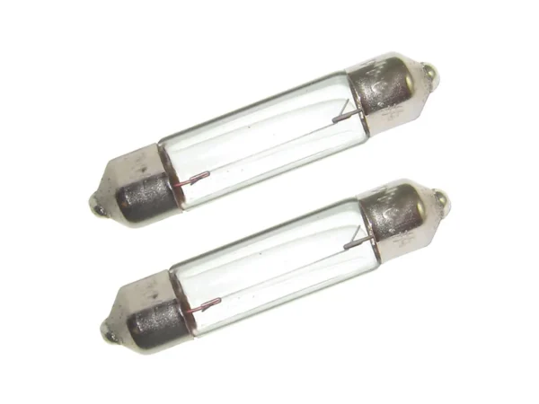 Perko Double Ended Festoon Bulbs - 12V, 10W, .74A - Pair - Image 2