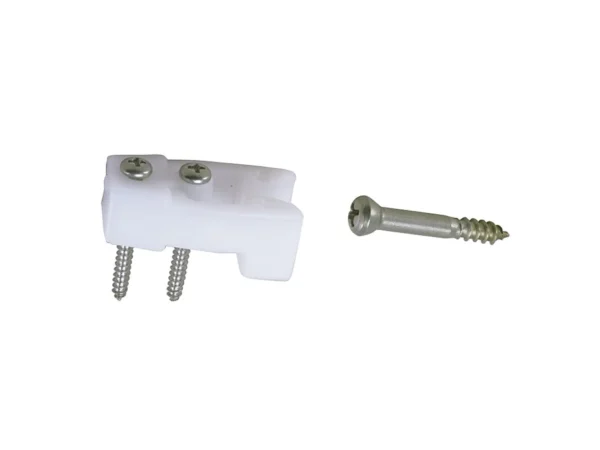 Perko Door Catches - White Nylon/Stainless - Pair - Image 2