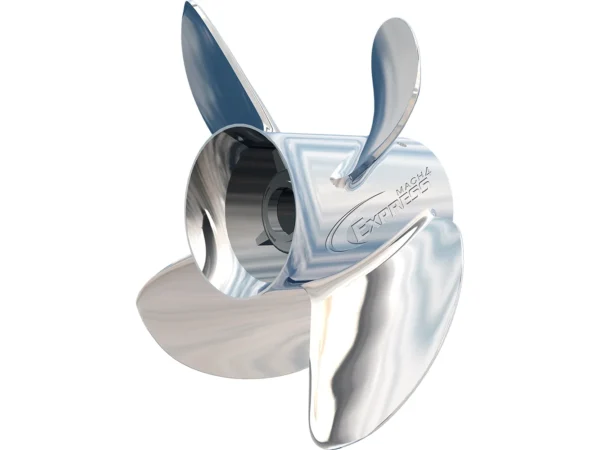 Turning Point Express® Mach4™ - Left Hand - Stainless Steel Propeller - EX-1417-4L - 4-Blade - 14.5" x 17 Pitch - Image 2