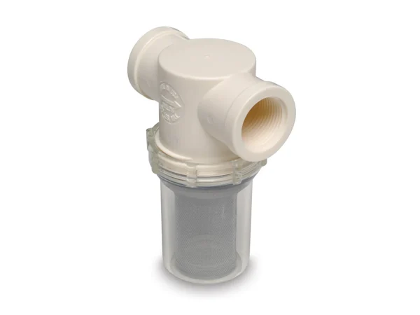 Shurflo by Pentair 1" Raw Water Strainer - 50 Mesh Screen - Image 2