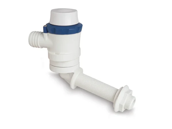 Shurflo by Pentair PIRANHA™ Angled Port Aerator 800 Livewell Pump - 12 VDC, 800 GPH - Image 2