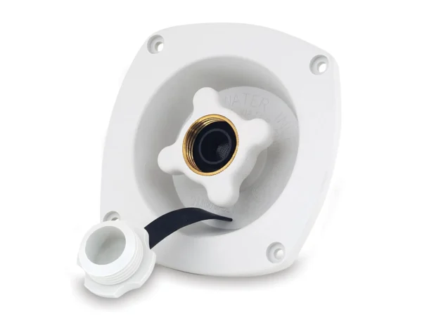 Shurflo by Pentair Pressure Reducing City Water Entry - Wall Mount - Gel White - Image 2