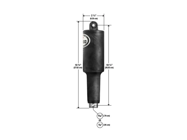 Lenco 101XDS Short Extreme Duty Actuator - 12V - 2-1/4" Stroke w/3/8" Hardware - Image 2