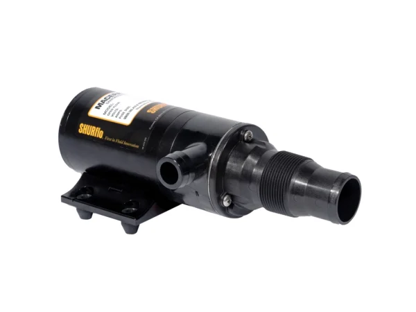 Shurflo by Pentair Self-Priming Dual Blade Macerator Pump - 24VDC, 13GPM - Image 2