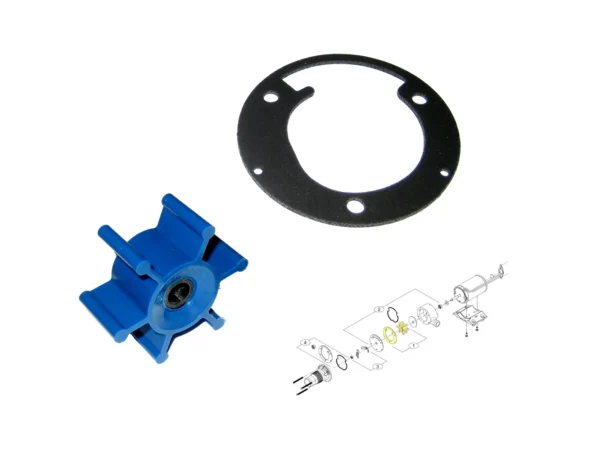 Shurflo by Pentair Macerator Impeller Kit f/3200 Series - Includes Gasket - Image 2