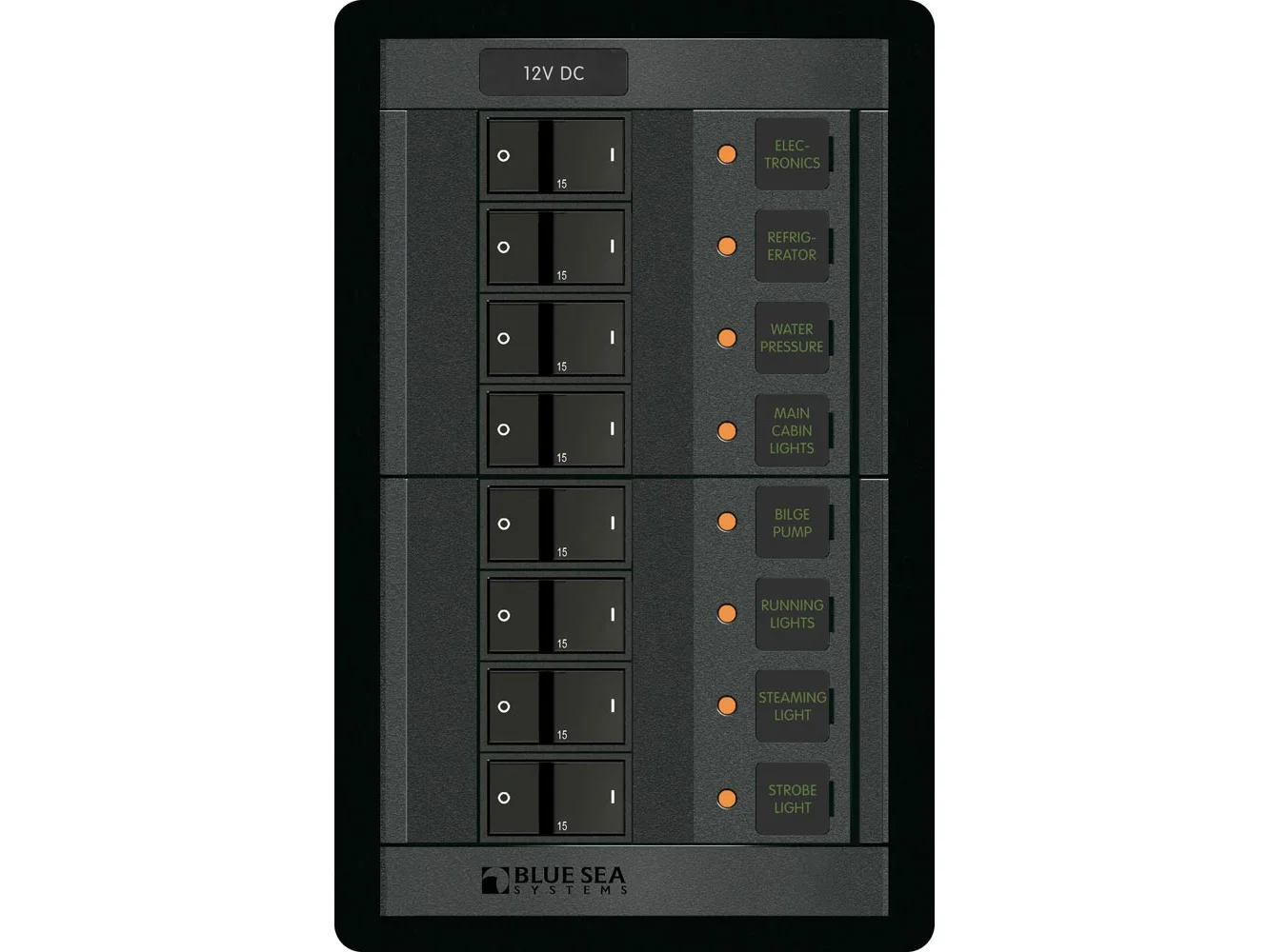 Blue Sea 1200 12V DC 8 Position - Vertical - Image 2