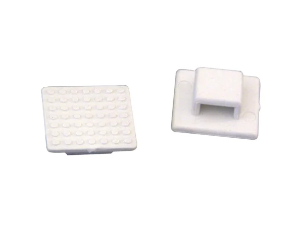 Weld Mount AT-3 Small White Nylon Tie Mount - Qty. 500 - Image 2