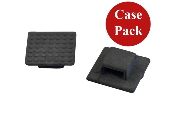 Weld Mount AT-3B Small Black Nylon Wire Tie Mount - Qty. 500 - Image 2