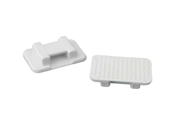 Weld Mount AT-5 Large White Nylon Tie Mount - Qty. 500 - Image 2