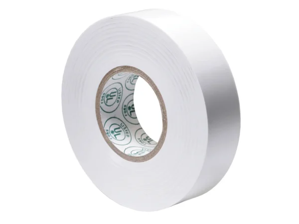 Ancor Premium Electrical Tape - 3/4" x 66' - White - Image 2
