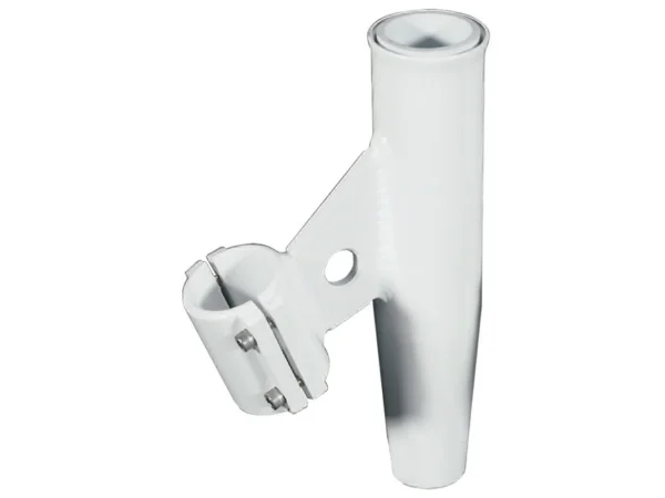 Lee's Clamp-On Rod Holder - White Aluminum - Vertical Mount - Fits 2.375" O.D Pipe - Image 2