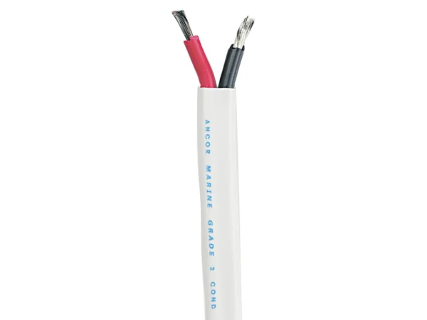 Ancor Standard Duplex Cable - Flat 6/2 AWG - 2 x 13mm² Red/Black - 50' - Image 2