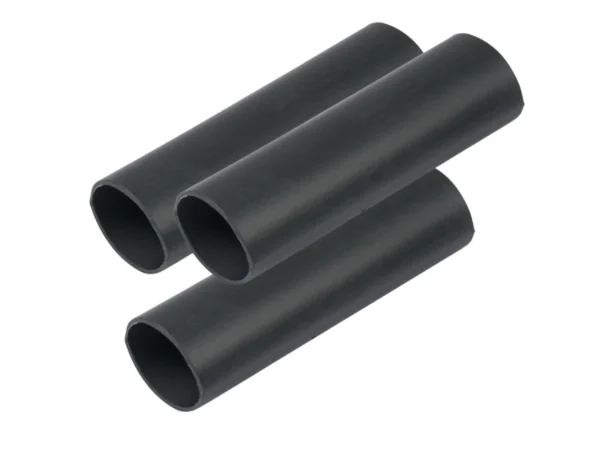 Ancor Heavy Wall Heat Shrink Tubing - 3/4" x 6" - 3-Pack - Black - Image 2