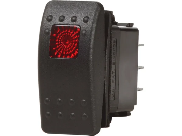 Blue Sea 7932 Contura II Switch SPDT Black - (ON)-OFF-ON - Image 3