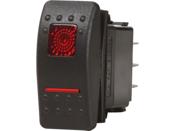 Blue Sea 7939 Contura II Switch DPDT Black - ON-ON - Image 3